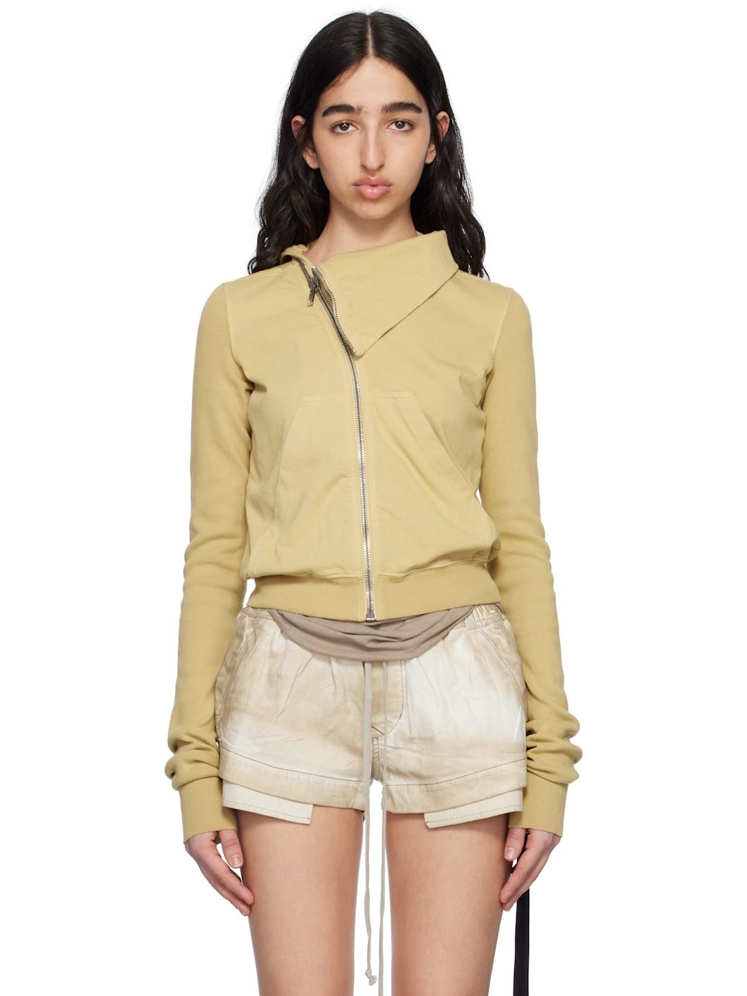 Beige Hollywood Mountain Sweatshirt - 1