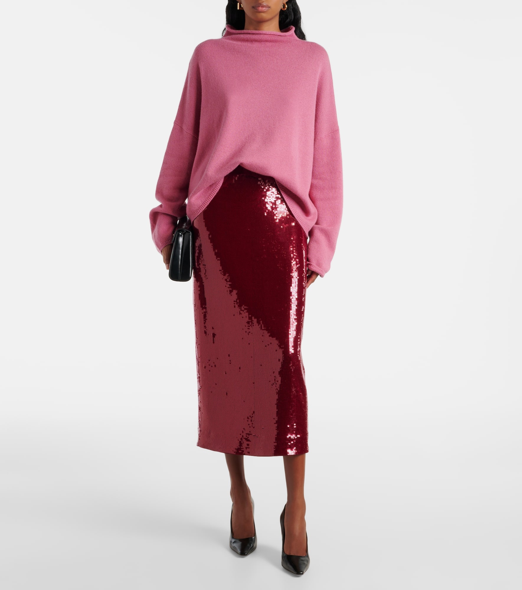 Koa sequined pencil skirt - 2