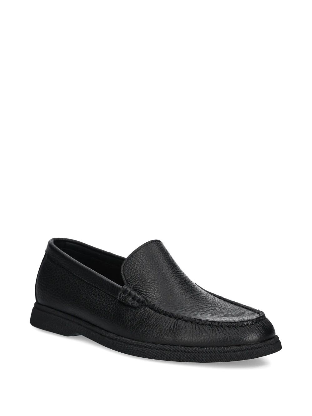 Sienne leather slip-on loafers - 2