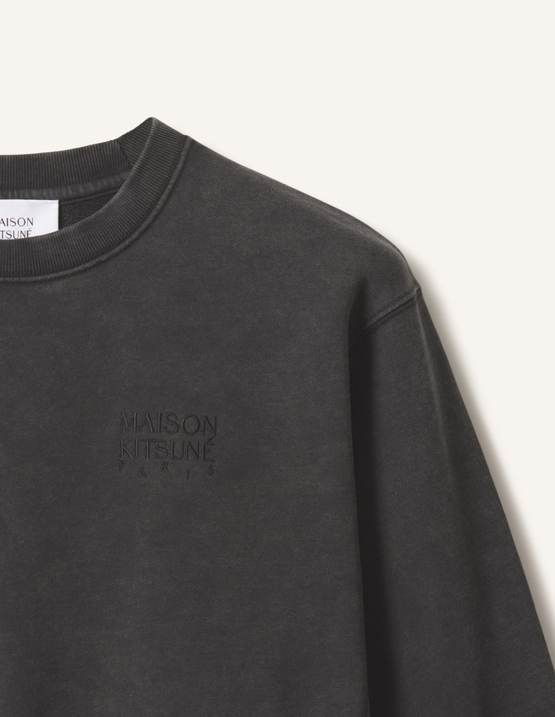 MAISON KITSUNE GALLERY FADED RELAXED SWEATSHIRT 4