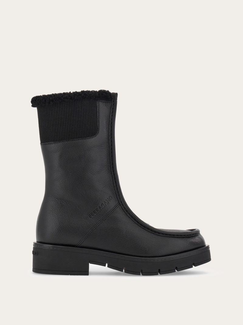 Merino wool lined ankle boot 1