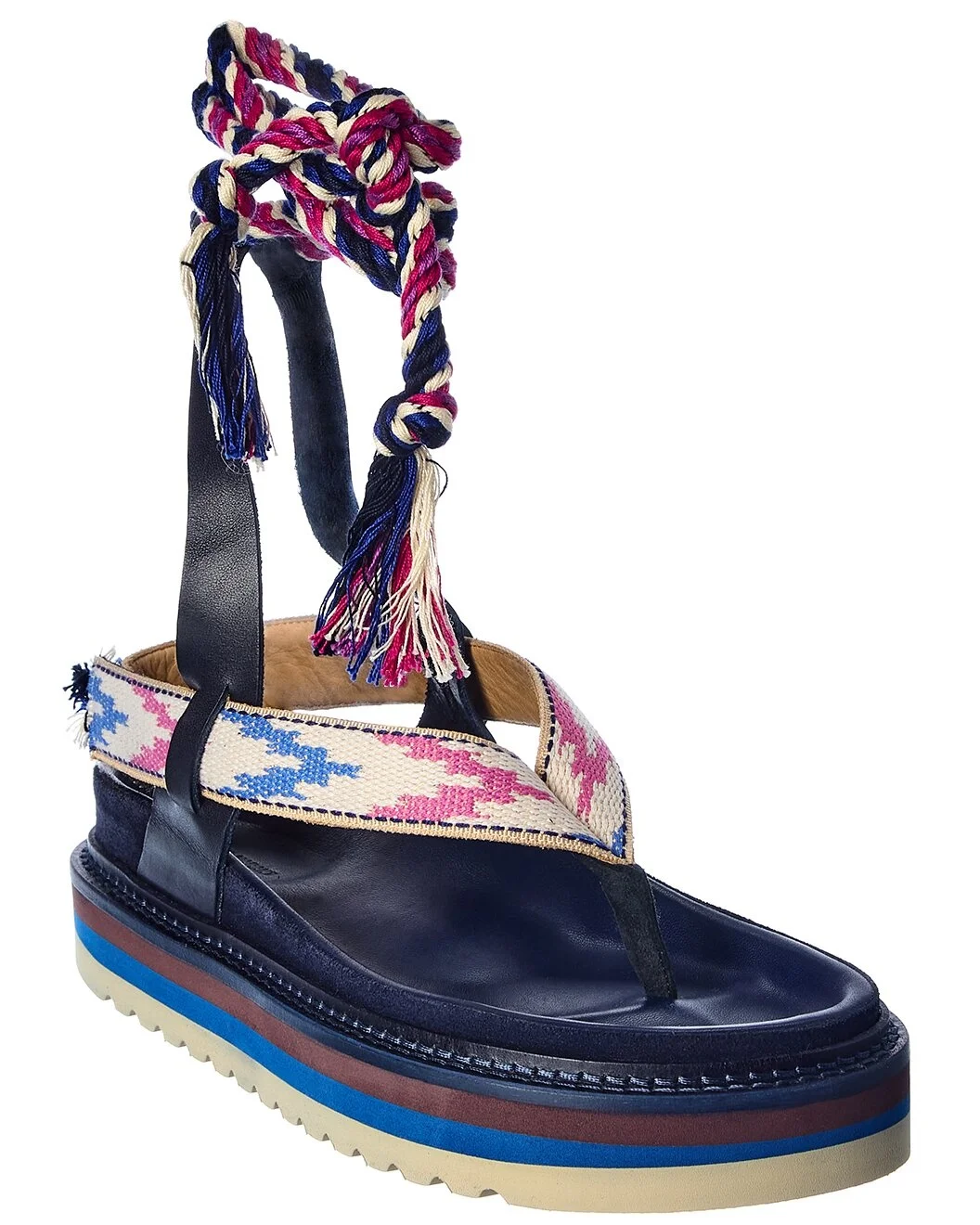 Isabel Marant Edeme Leather Sandal - 1