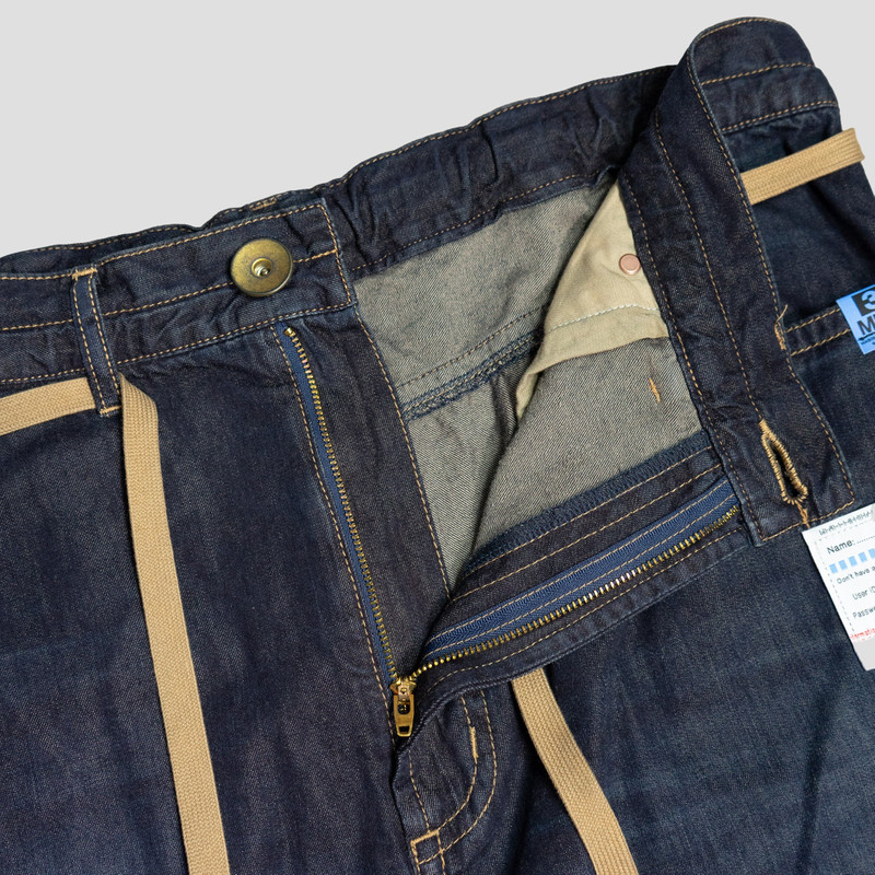 Maison MIHARAYASUHIRO TENCEL DENIM WIDE TROUSERS outlook