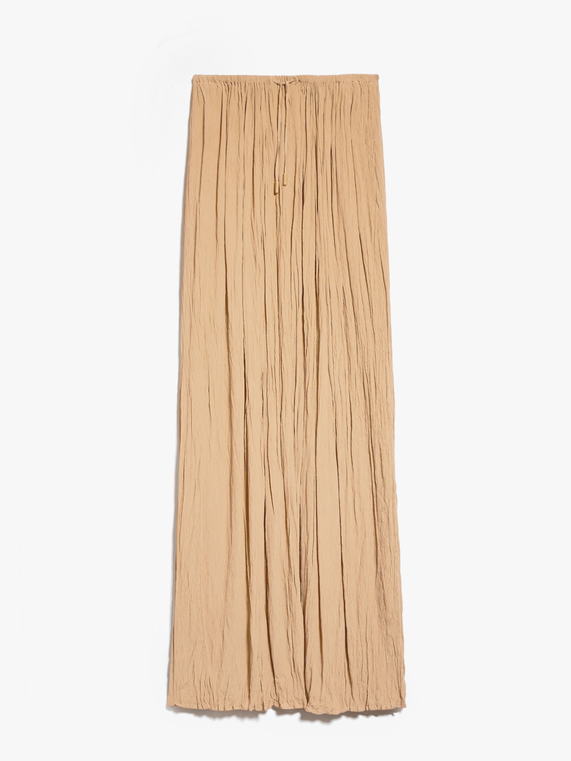RICERCA Long crepon skirt - 1