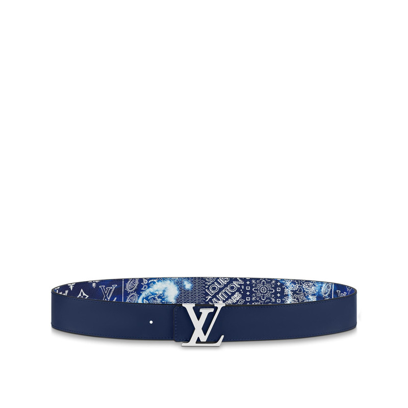 LV Initials MNG Bandana 40MM Reversible Belt 4