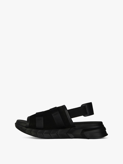 Givenchy MARSHMALLOW BRIDLE SANDALS IN SUEDE AND LEATHER outlook