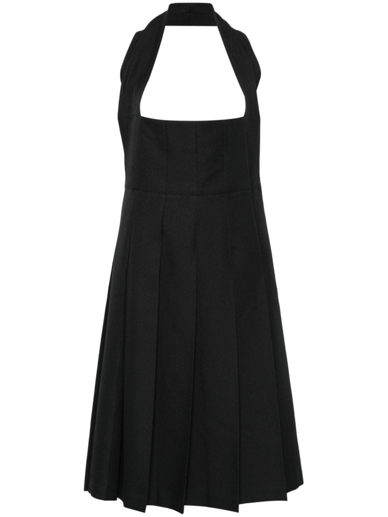 pleated midi dress 1