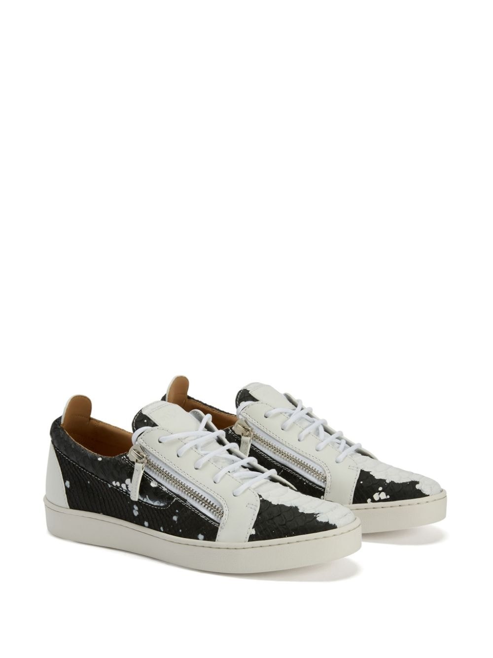 Frankie panelled low-top sneakers - 2