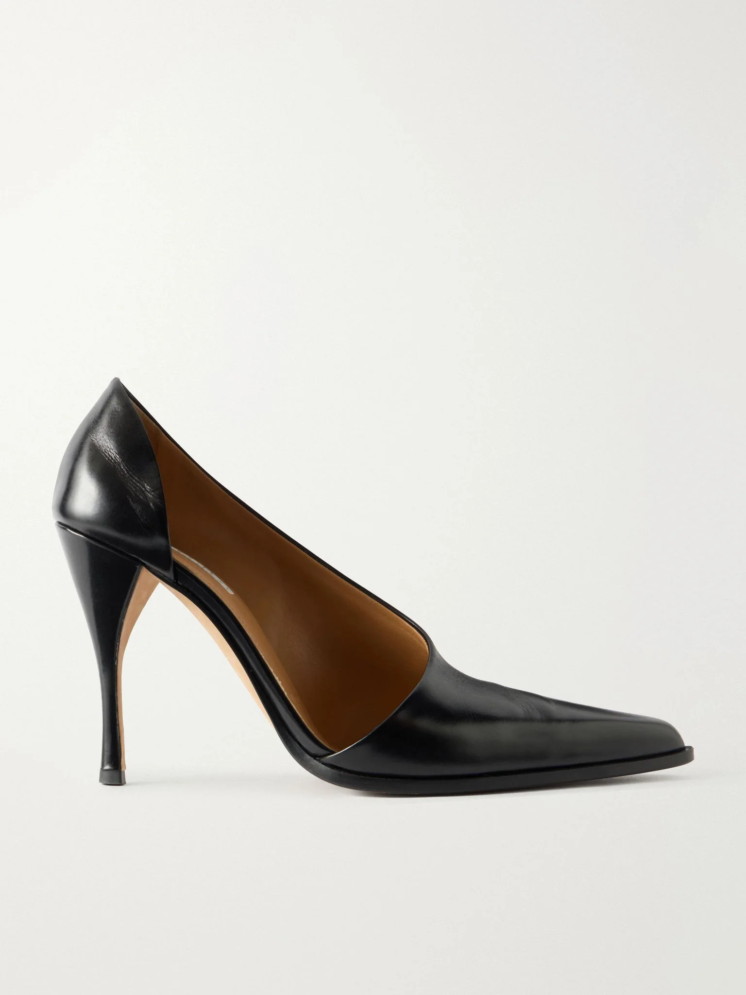 Rea leather pumps Black - 1