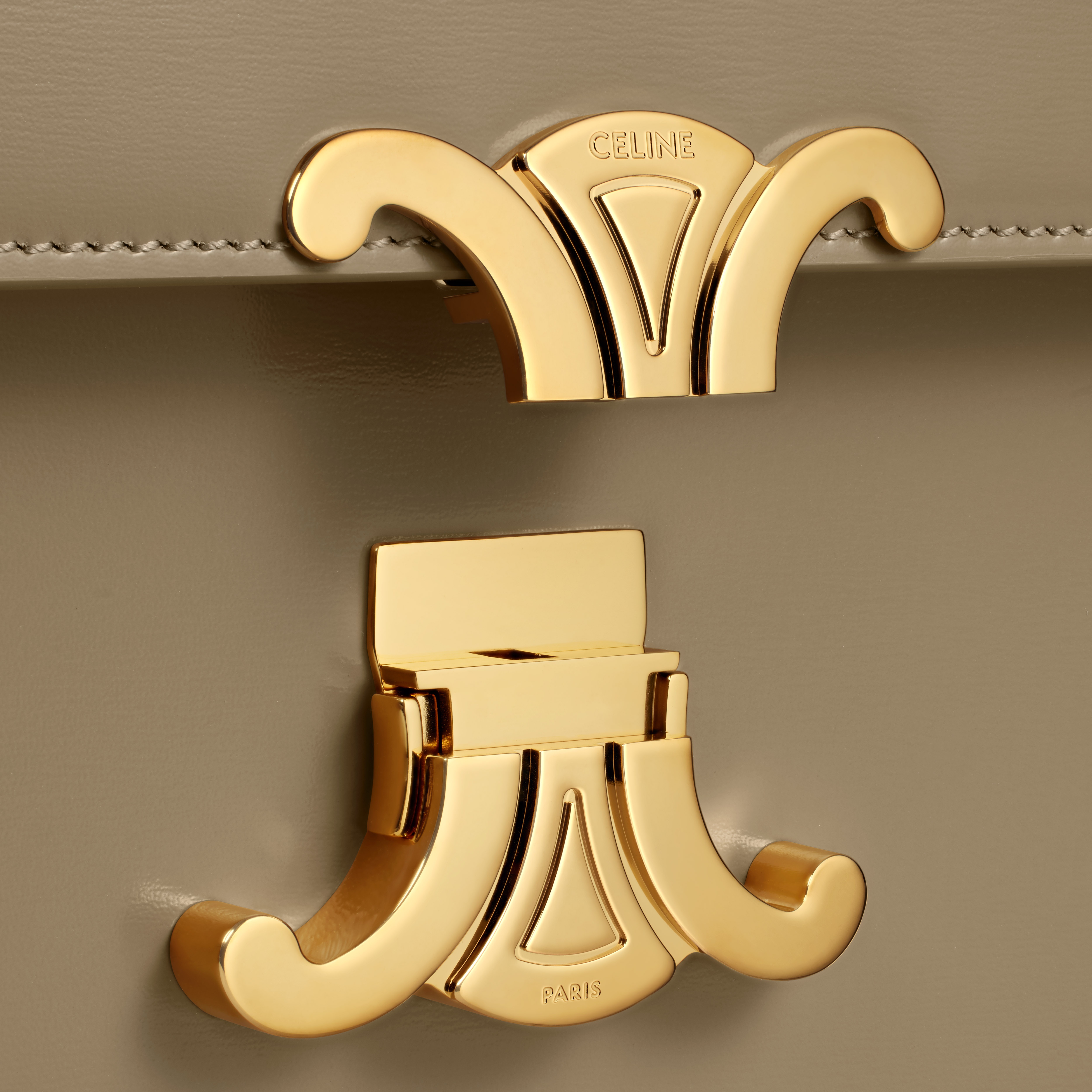 Classique Triomphe Bag in shiny calfskin - 5