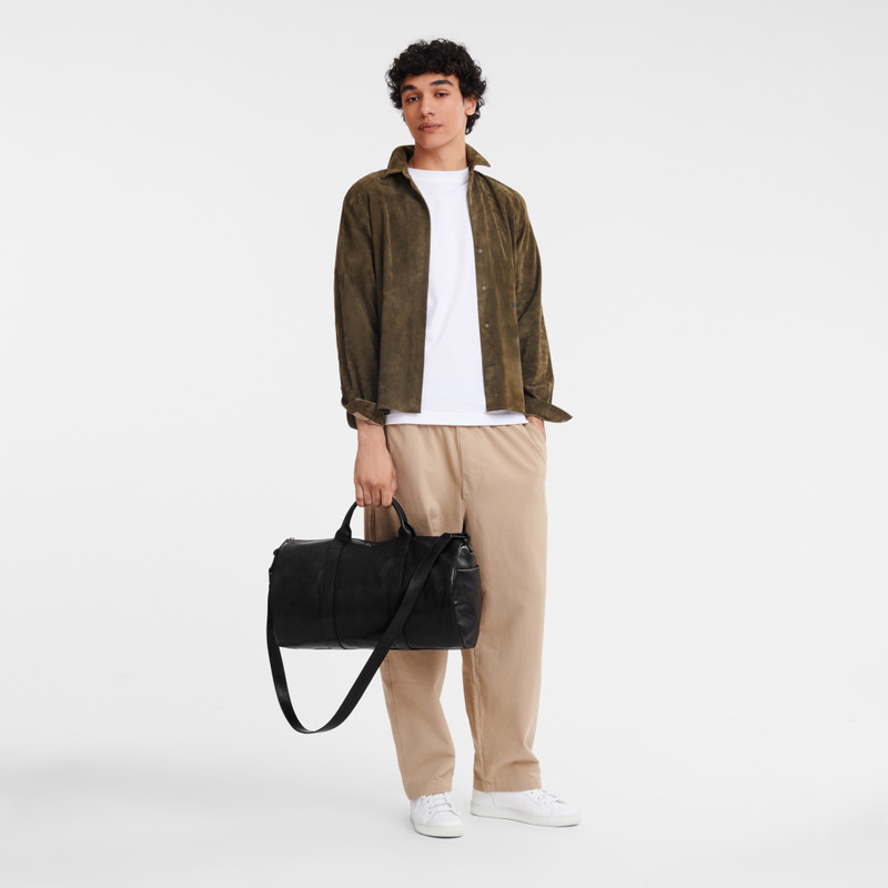 Longchamp Parisis S Duffle bag Black - Leather outlook