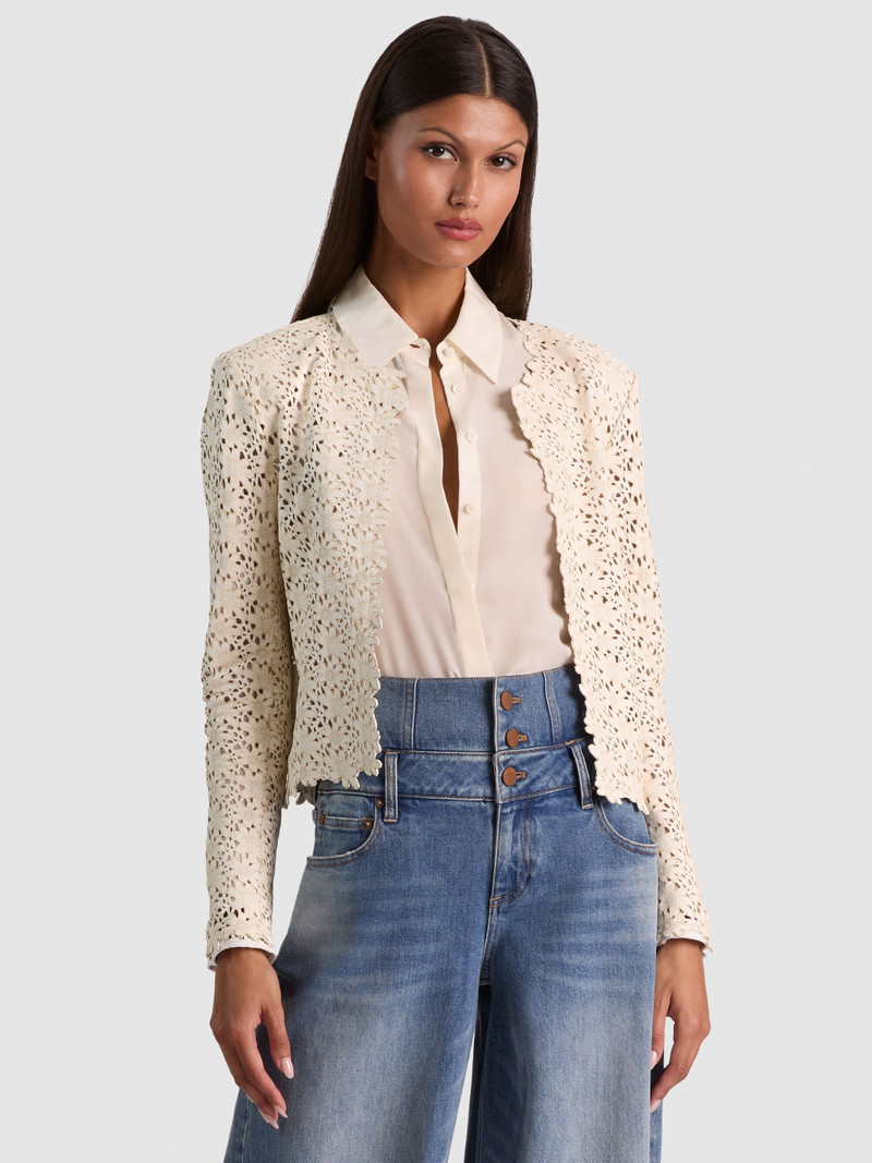KIDMAN LASER-CUT LEATHER JACKET 2