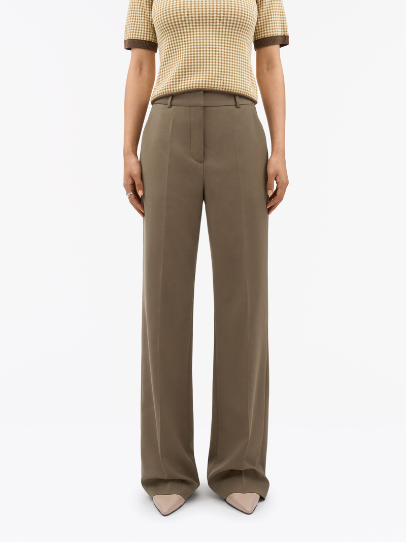 Umaas Wide Mid Waist Trousers 3