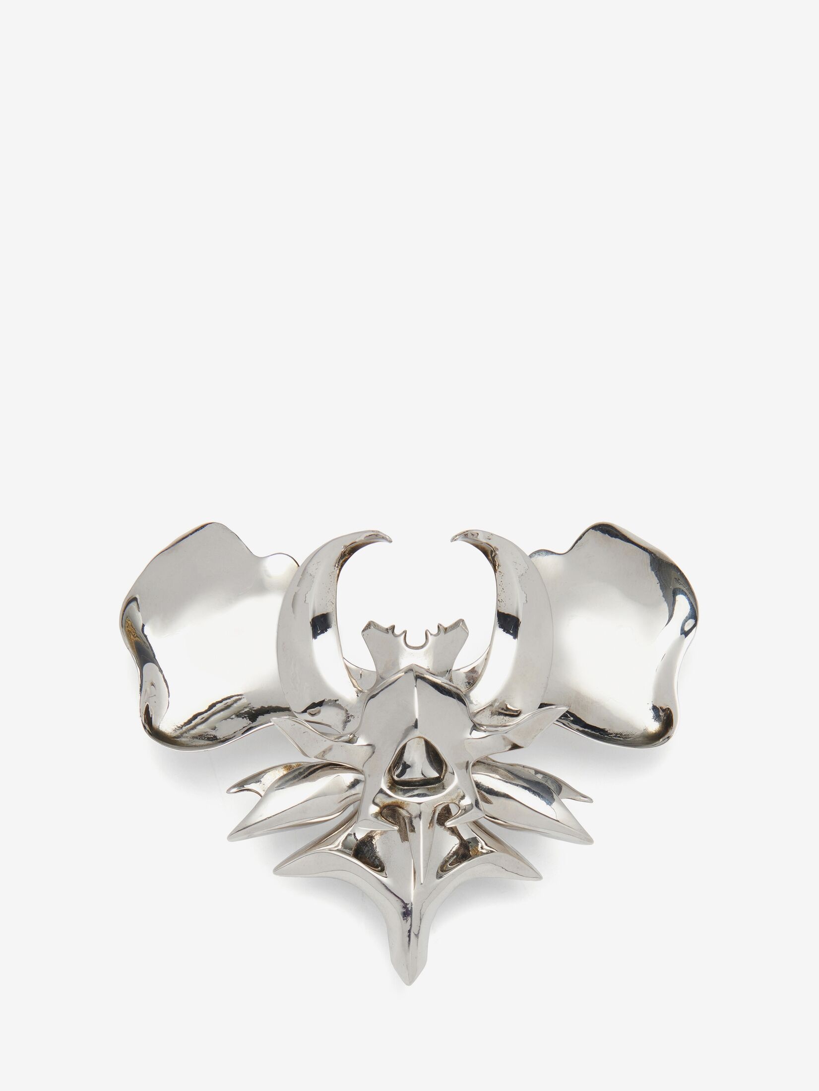 Women's Orchid Ring in Antique Silver - 1