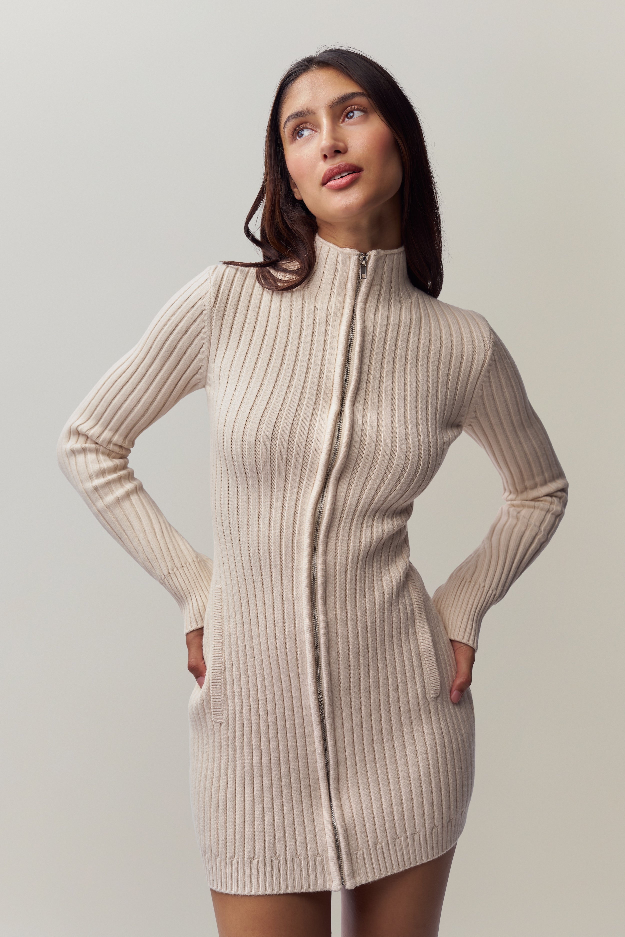 NELL ZIP UP DRESS - 4