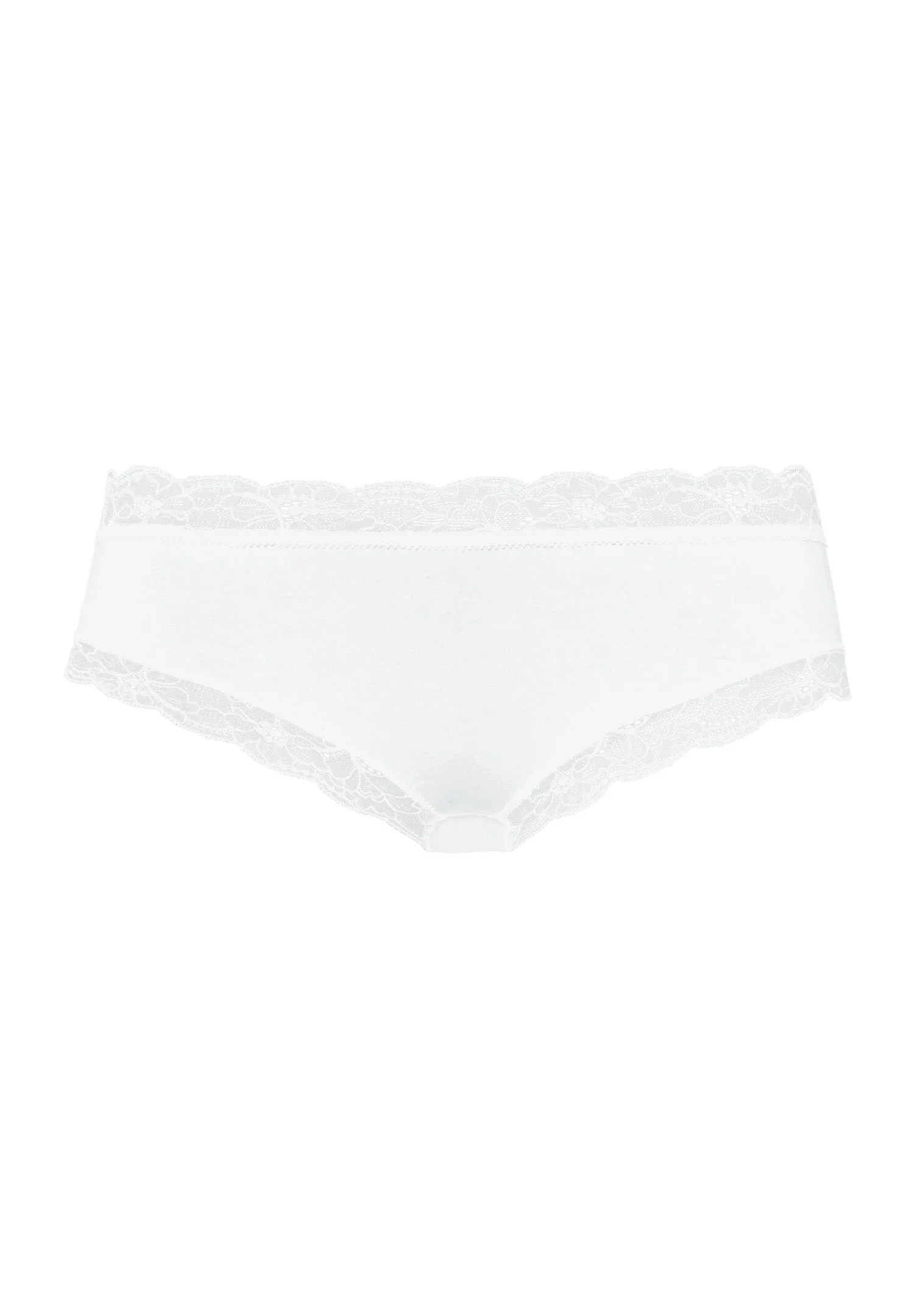 Cotton Lace Lace Trim Cotton Hipster - 1