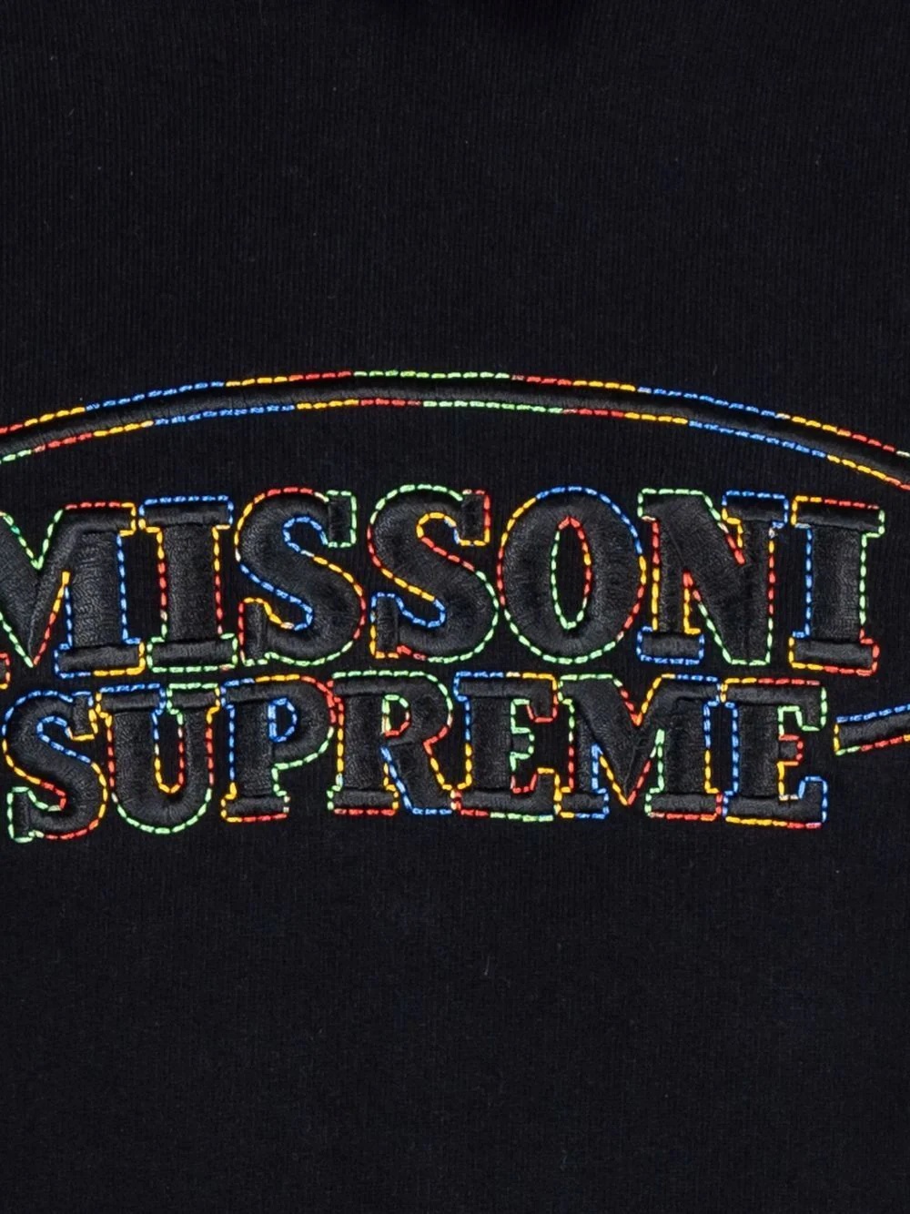 x Missoni logo-embroidered hoodie "FW21" - 3