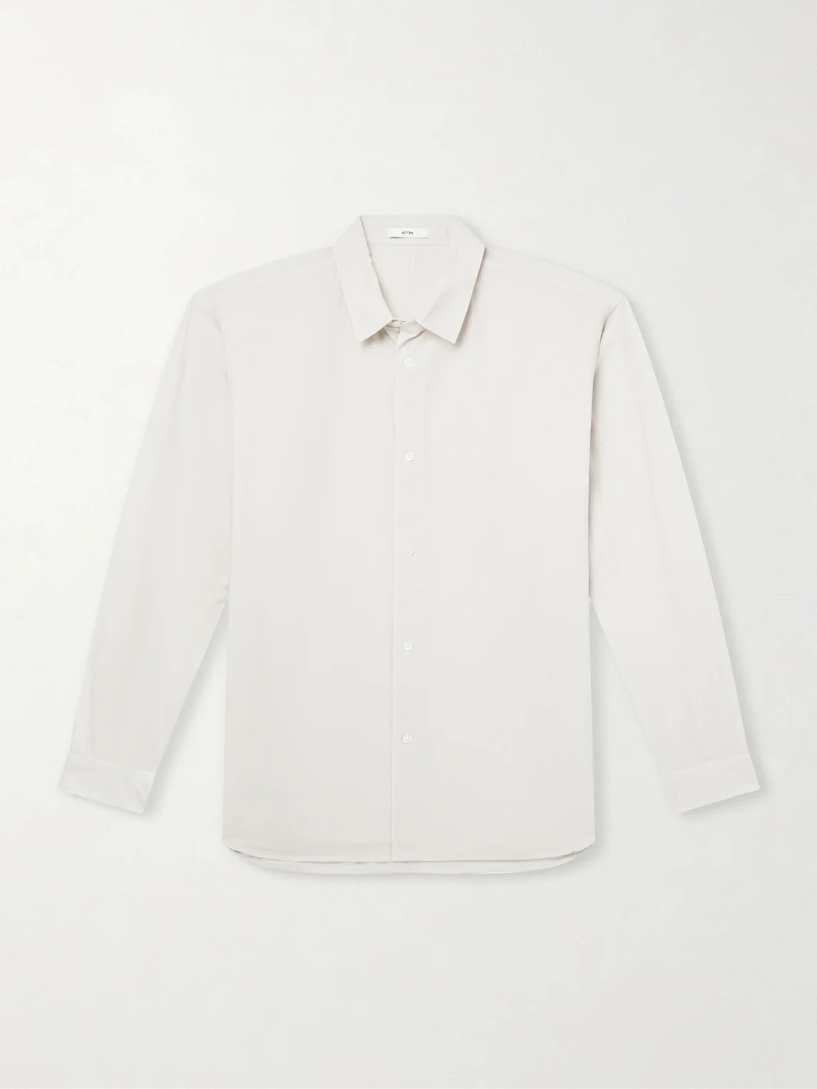 Oversized Cotton-Poplin Shirt - 1