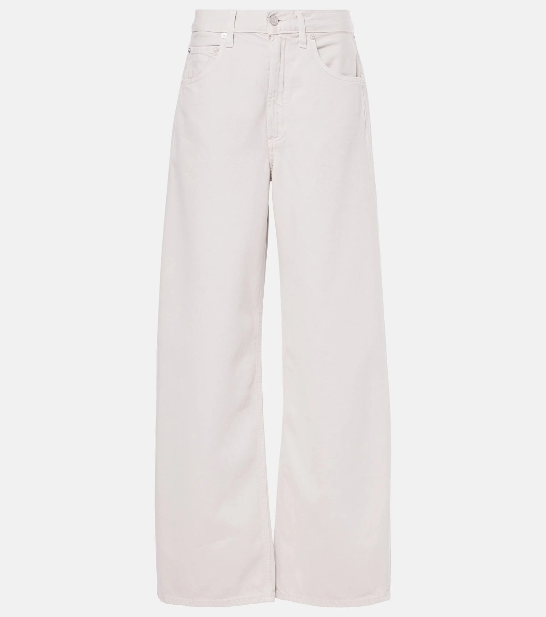 Low Curve mid-rise wide-leg jeans - 1