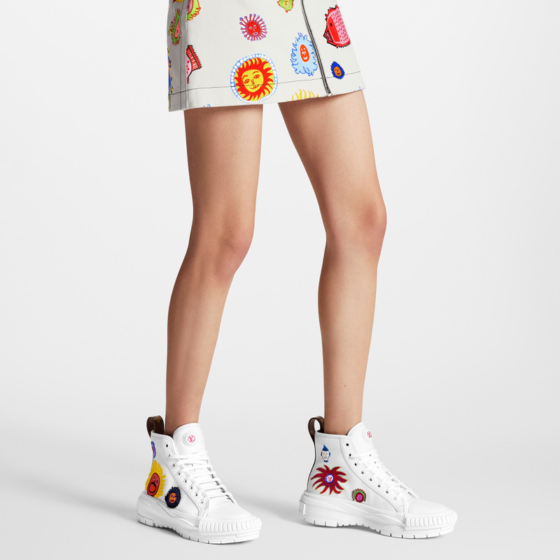 Louis Vuitton LV x YK LV Squad Sneaker Boot outlook