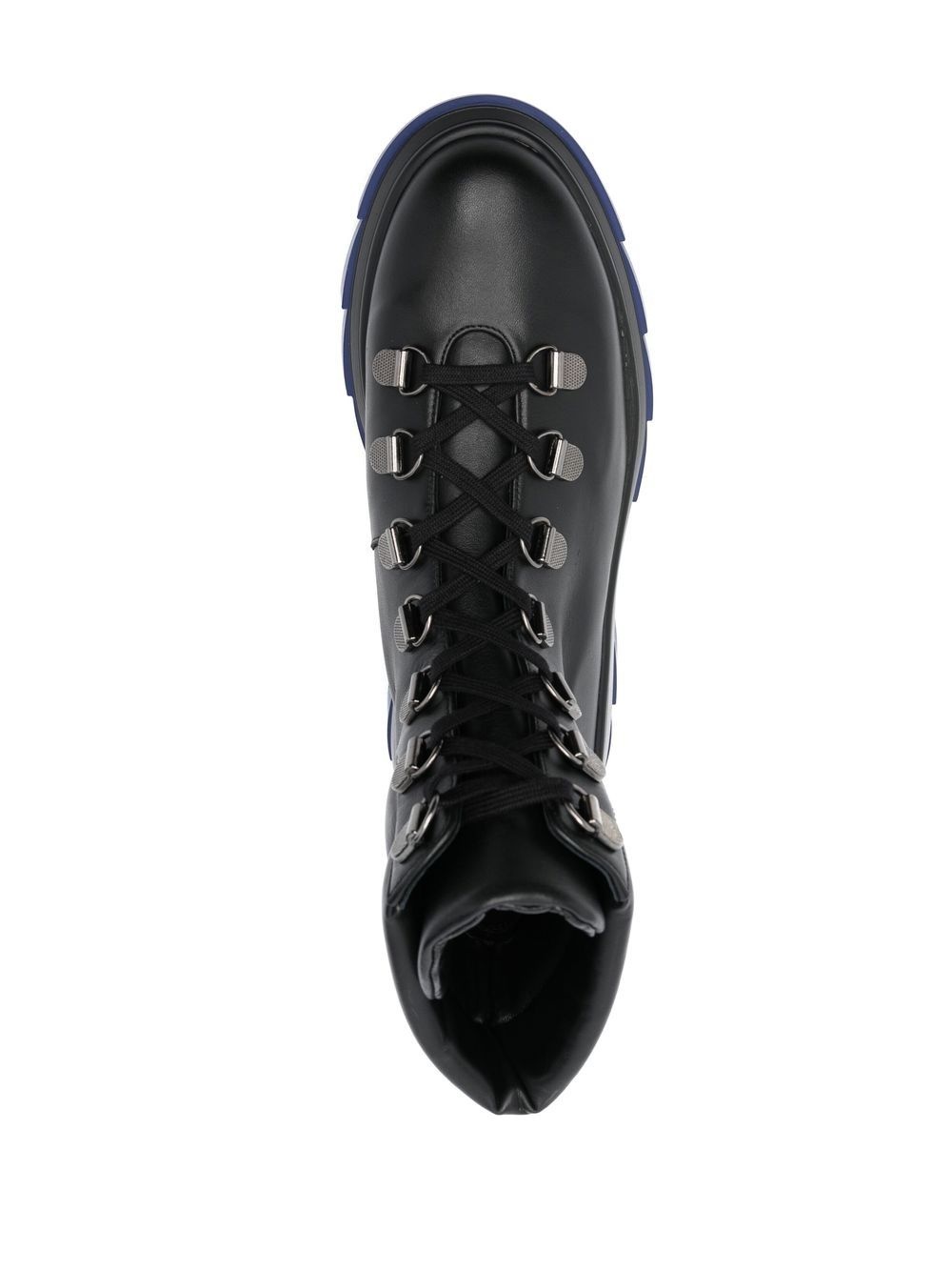 lace-up leather boots - 4