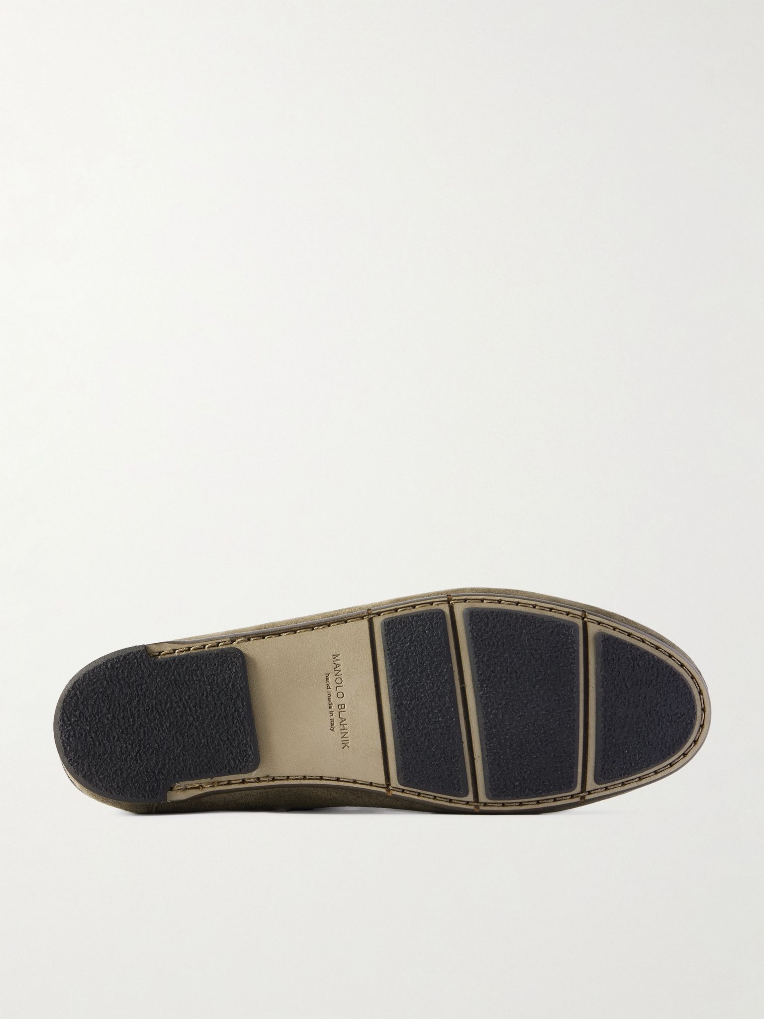 Alder Suede Driving Shoes Green - 3