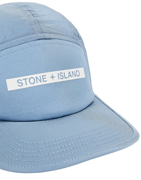 99076 NYLON METAL IN ECONYL® REGENERATED NYLON PASTEL BLUE - 3