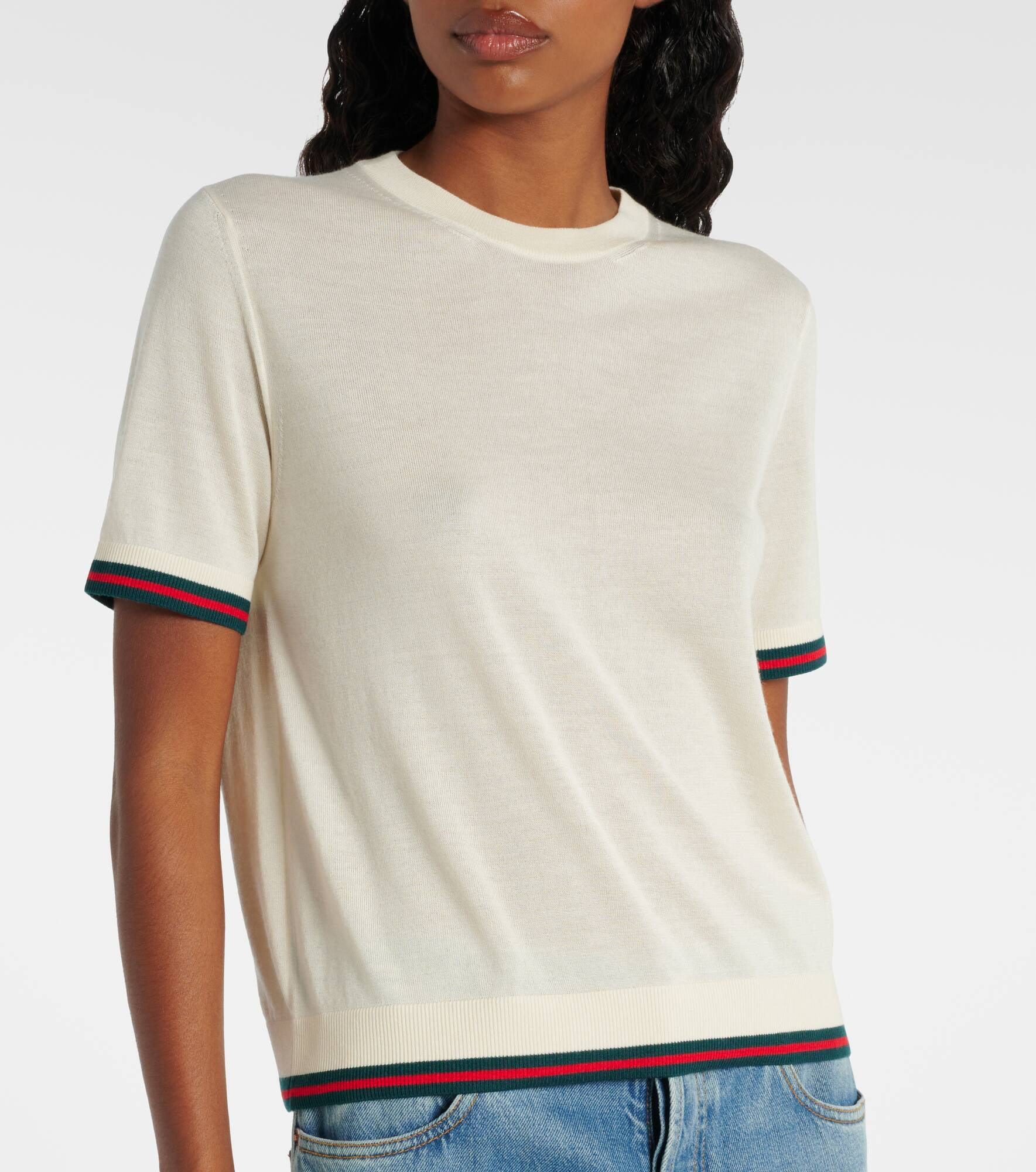 Cashmere and silk top - 6