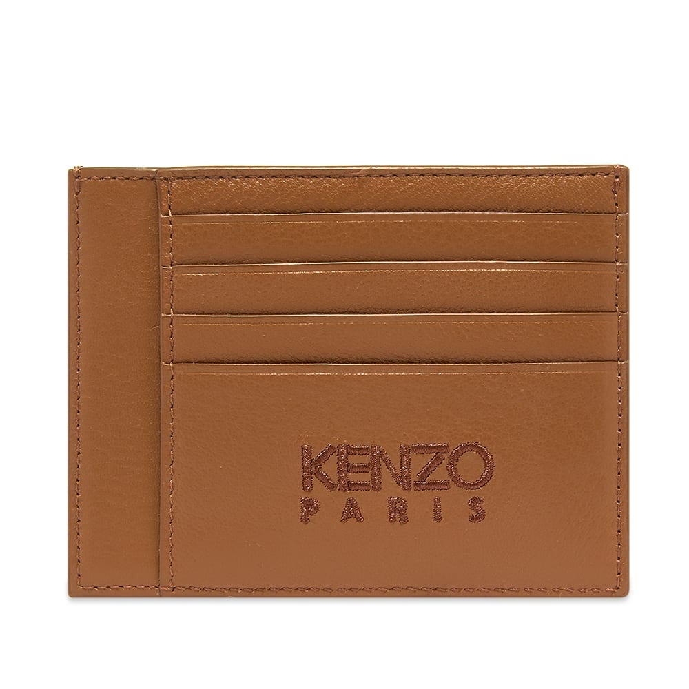 Kenzo Large Embossed Leather Tiger Card Holder - 2