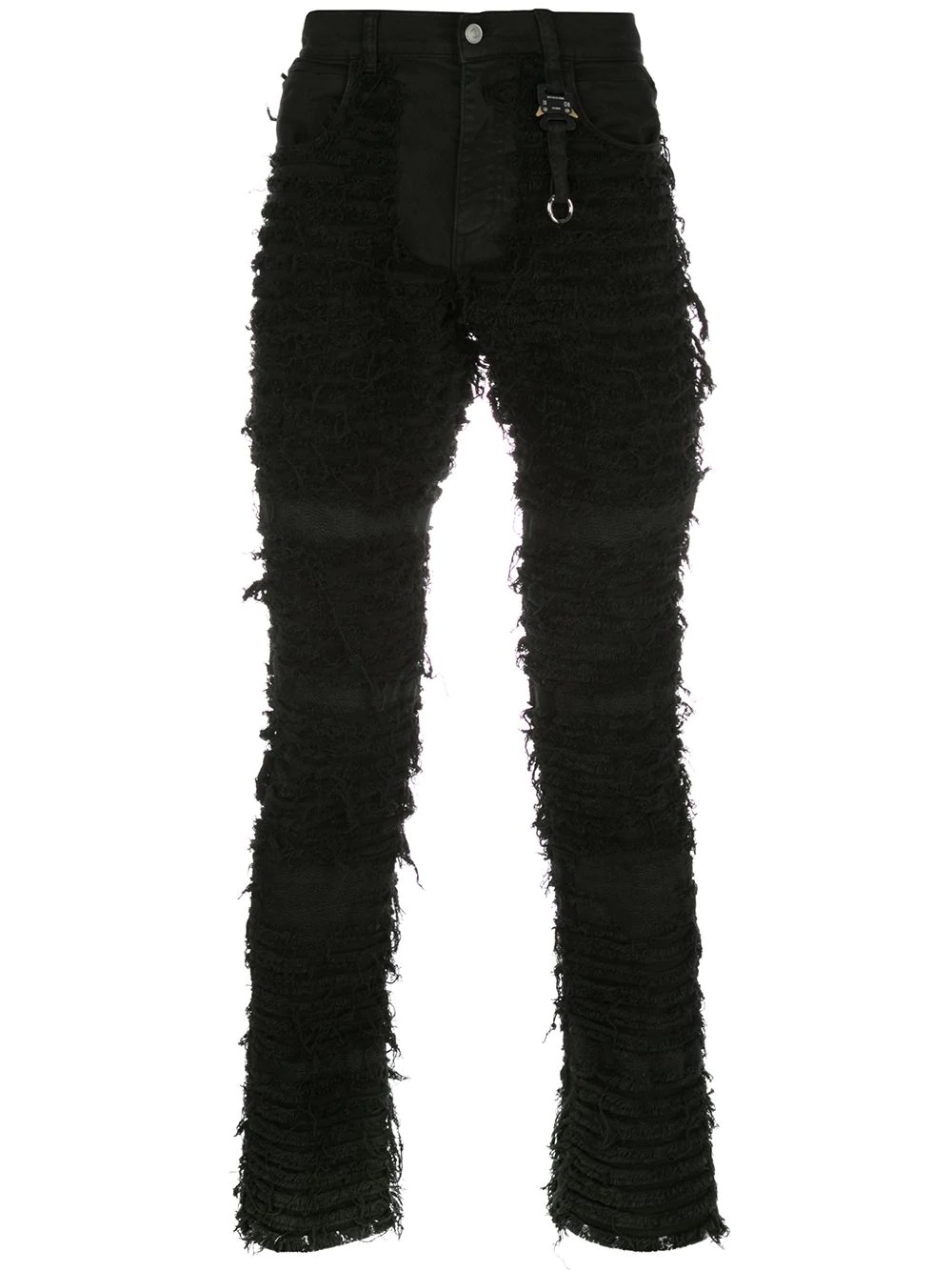 fringe design jeans - 1