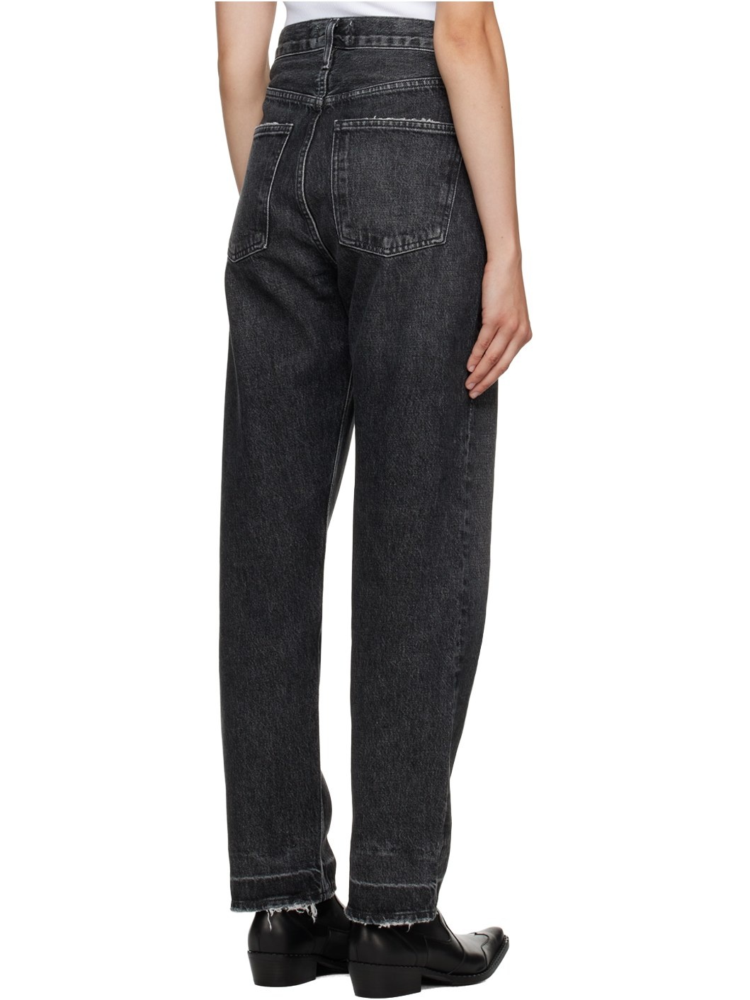 Gray 90's Jeans - 3