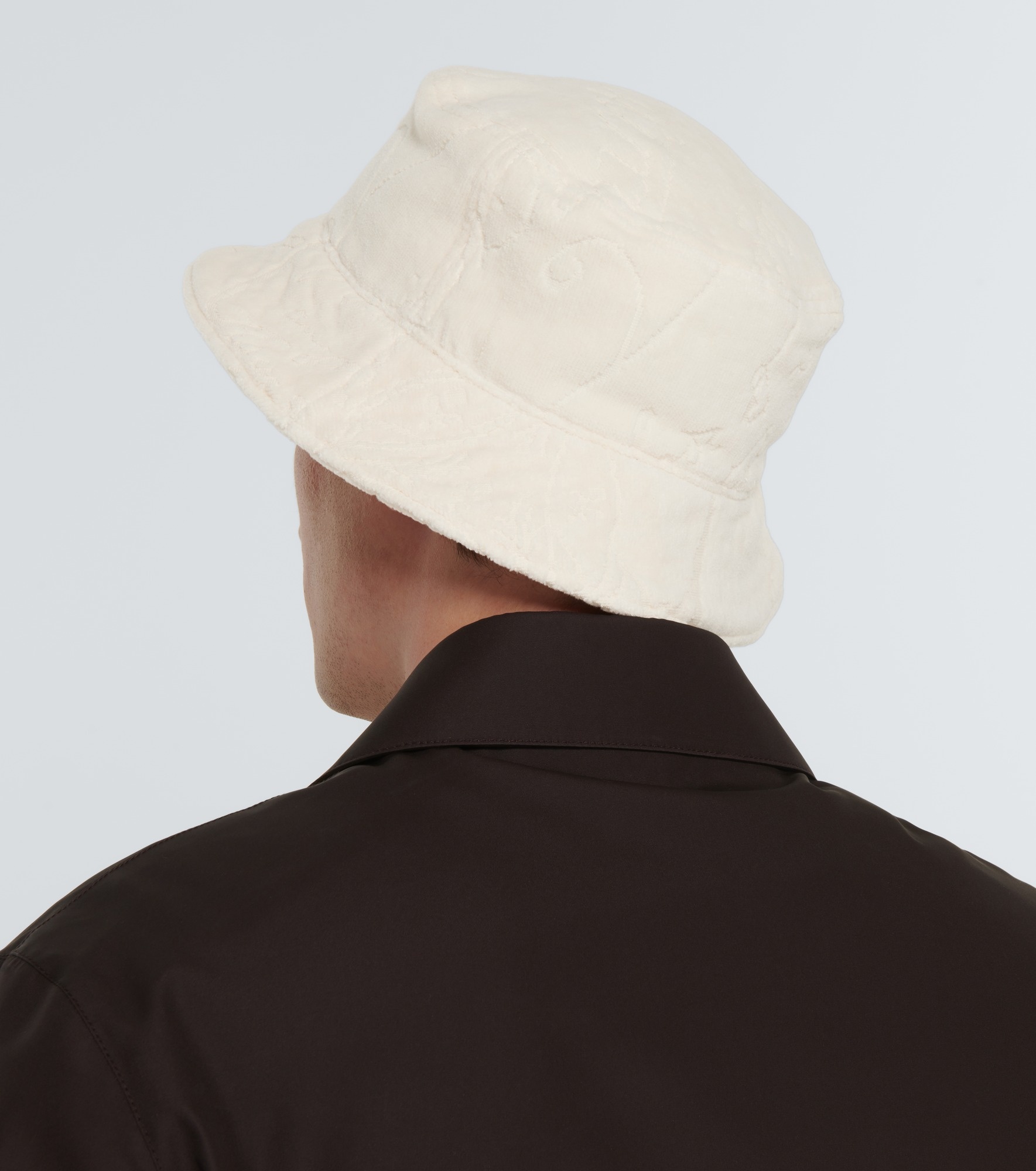 Scritto cotton bucket hat - 3