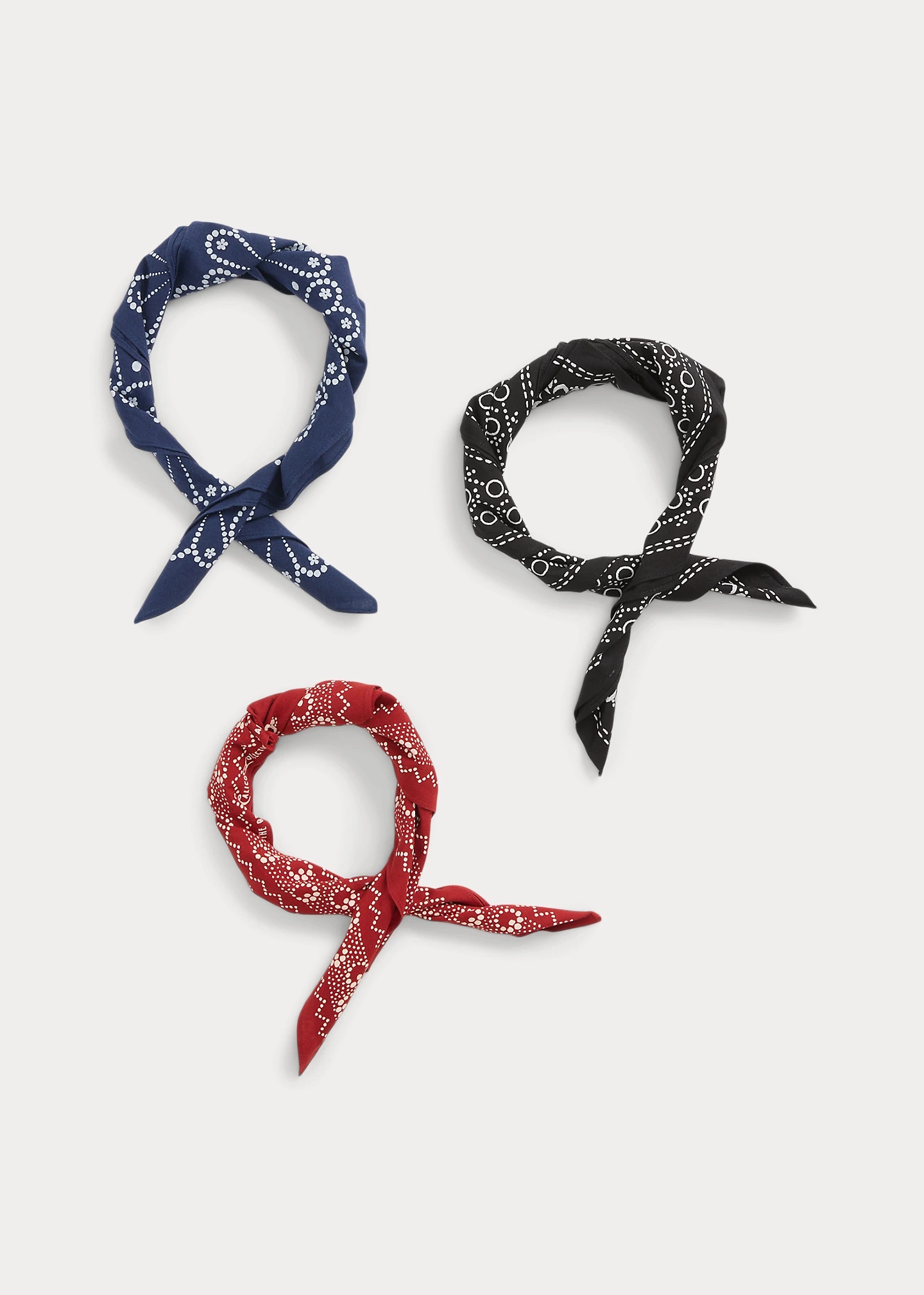 Calico-Print Bandanna 3-Pack - 3