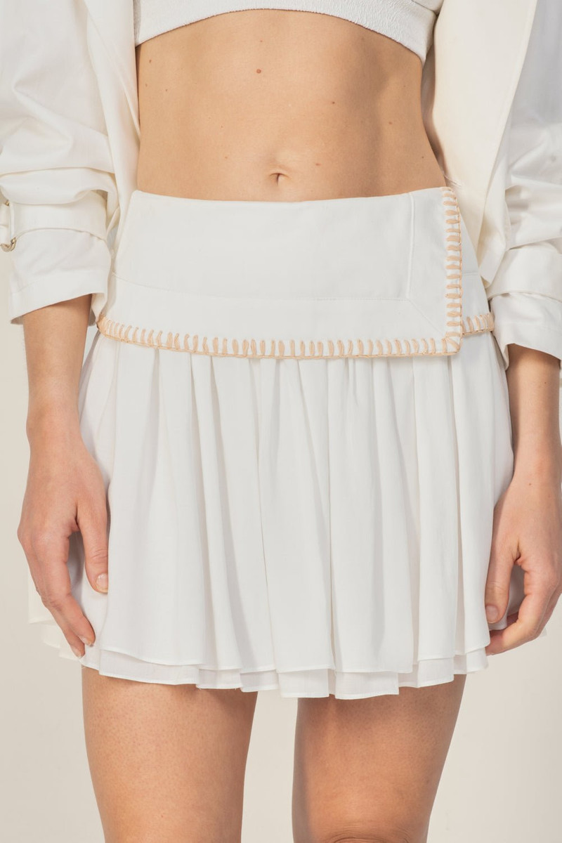 Mini Skirt Isla - Natural White Provence 3