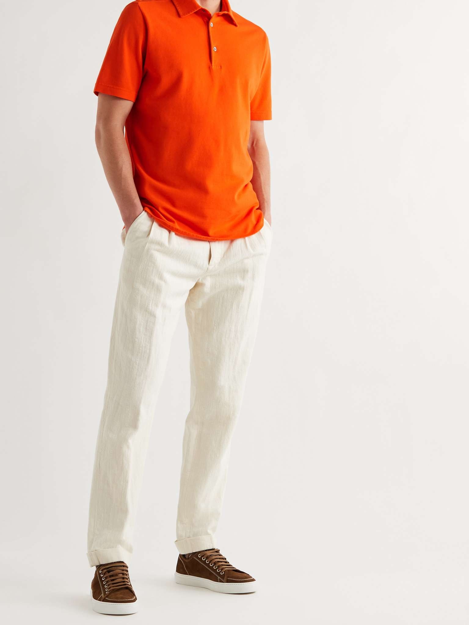 Cotton-Piqué Polo Shirt - 2