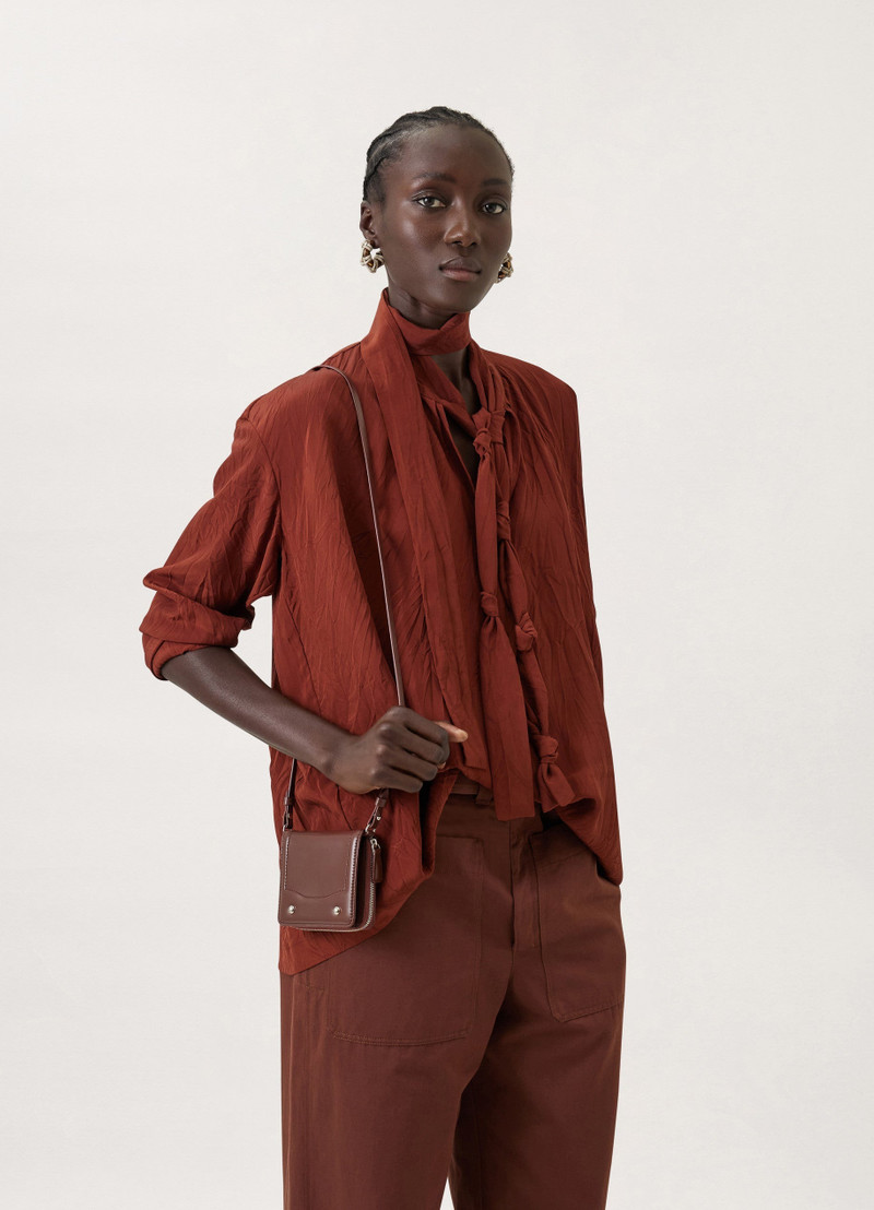 Lemaire RANSEL SQUARE ZIP WALLET
GLOSSY LEATHER outlook