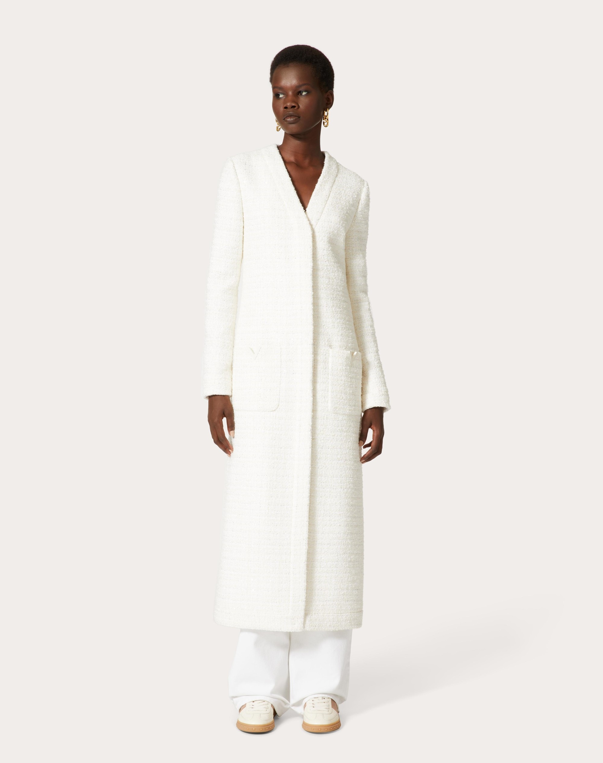 GLAZE TWEED COAT - 3
