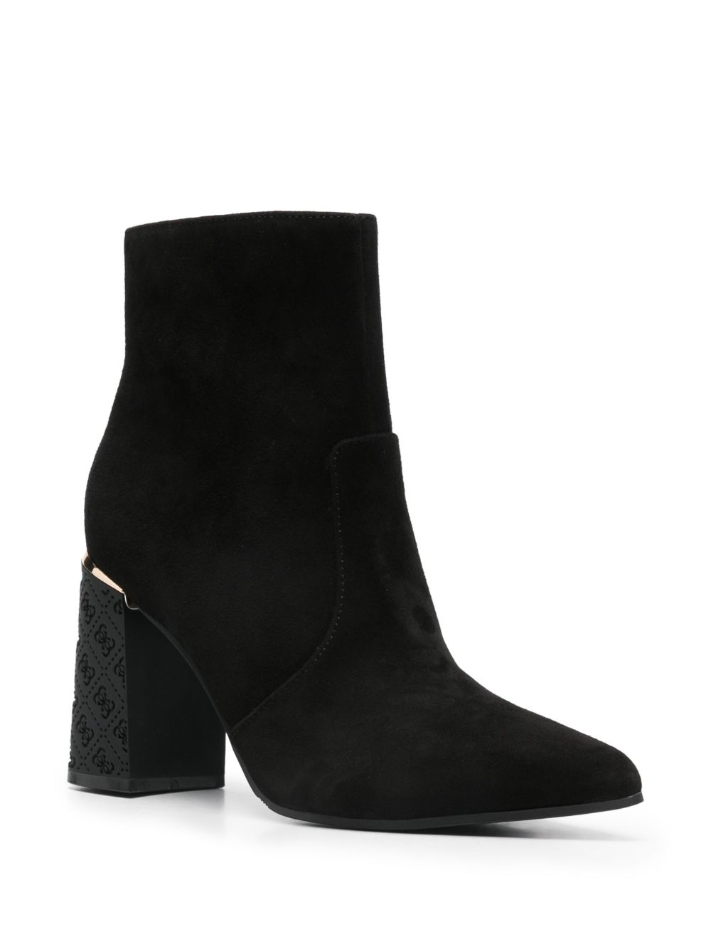 85mm suede ankle boots - 2