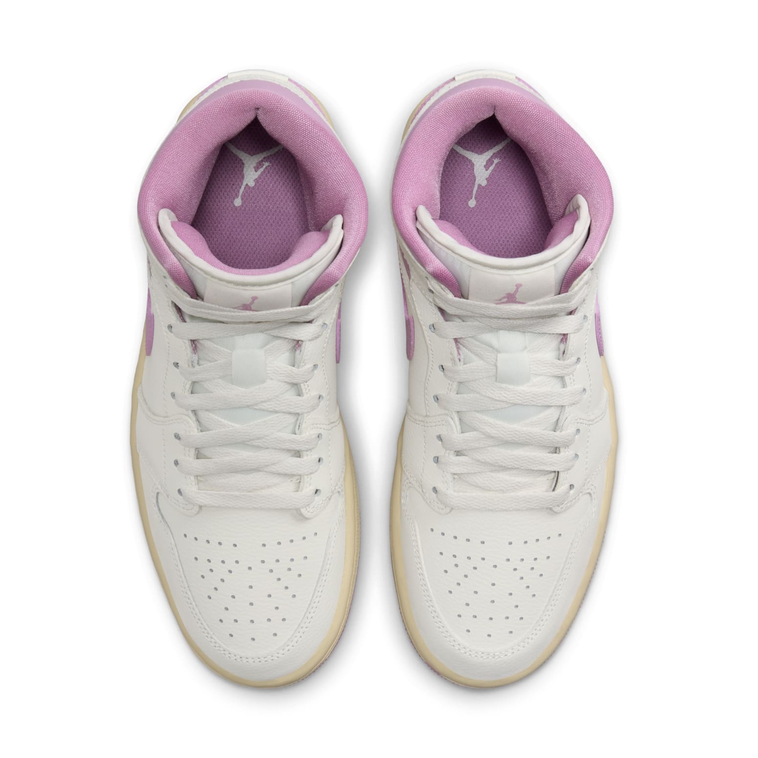 (WMNS) Air Jordan 1 Mid 'Sail Pink Coconut Milk' BQ6472-162 - 4