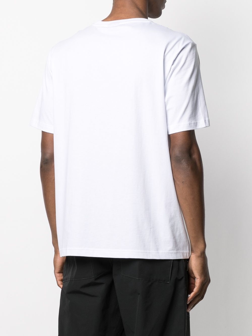 reflective logo print T-shirt - 4