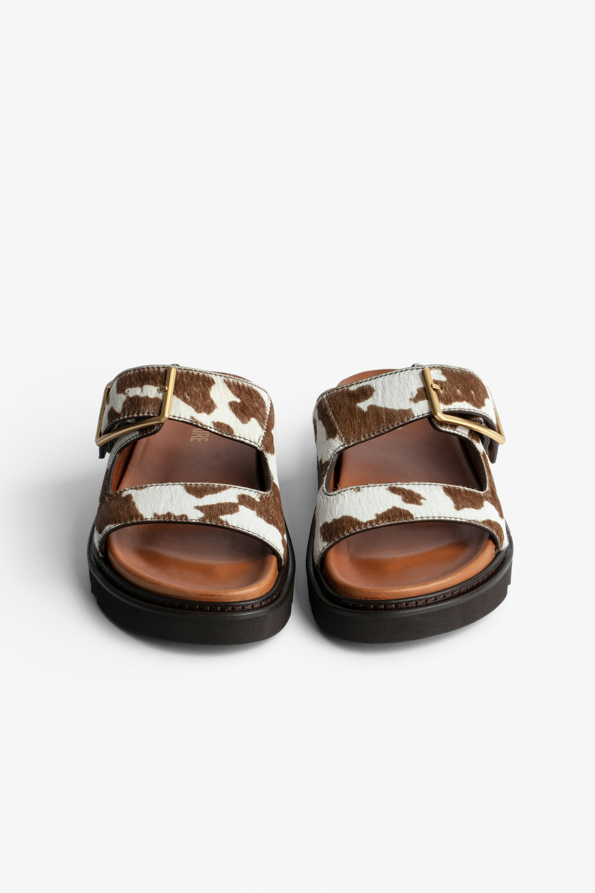 Cecilia Alpha Cow Sandals - 3