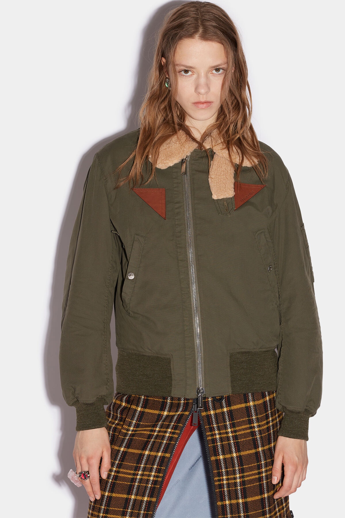 SHERLING TRIM BOMBER JACKET - 3