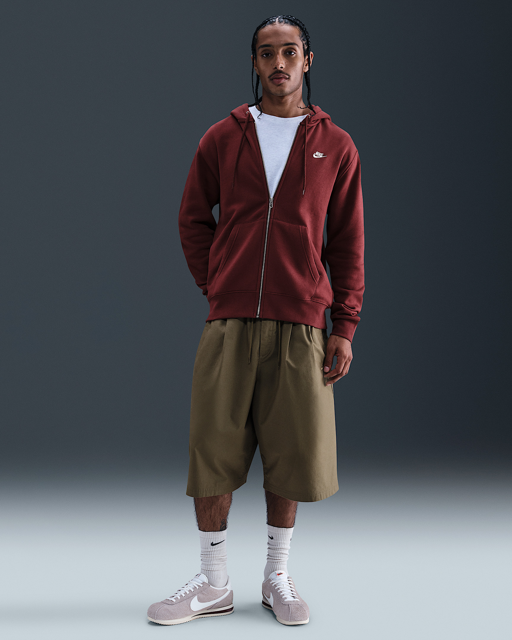 Nike Club Men's Full-Zip Fleece Hoodie - 4