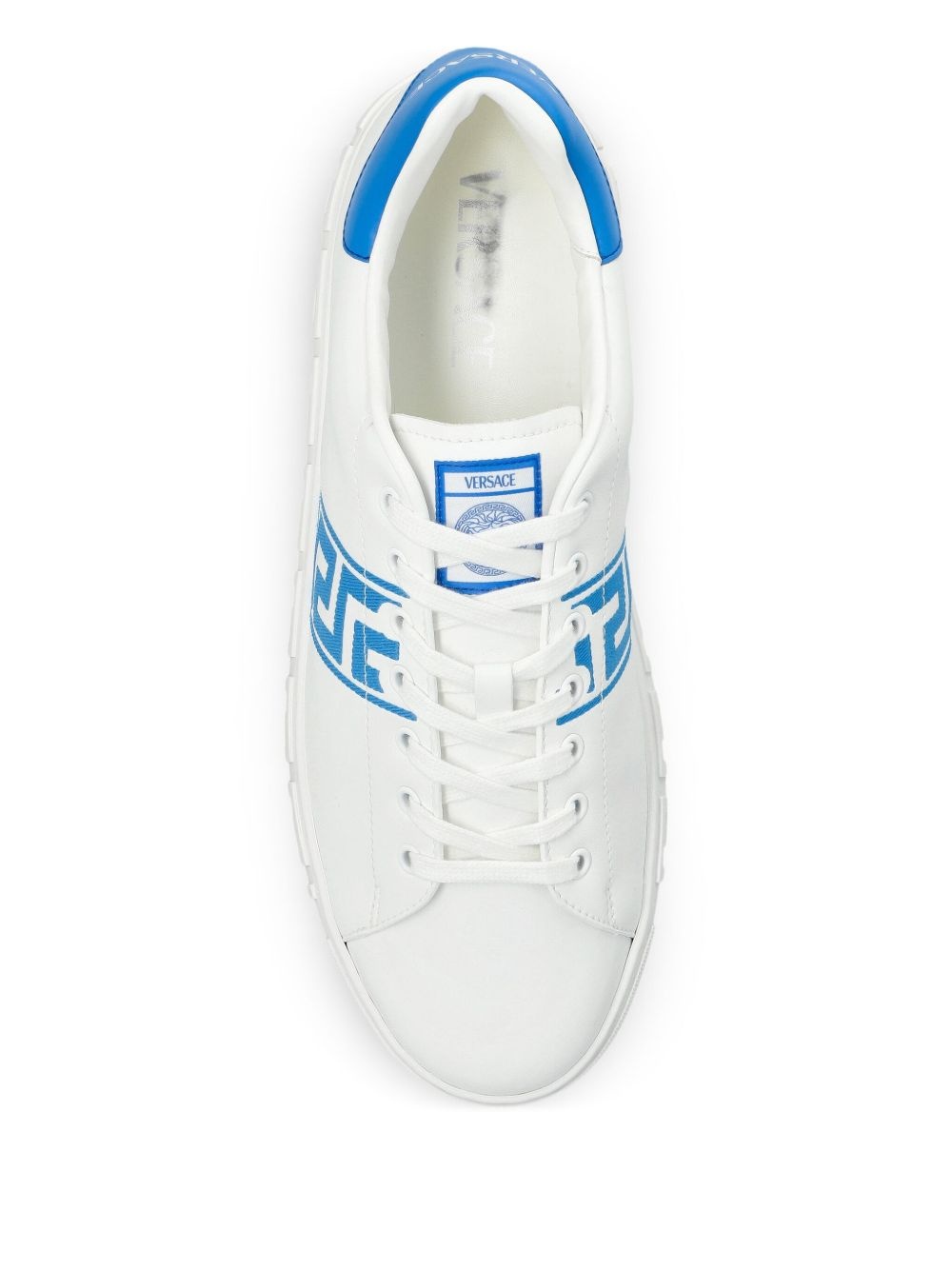 Greca-detail sneakers - 4