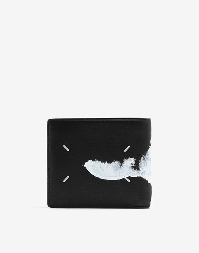 Maison Margiela Hand-painted bi-fold wallet outlook