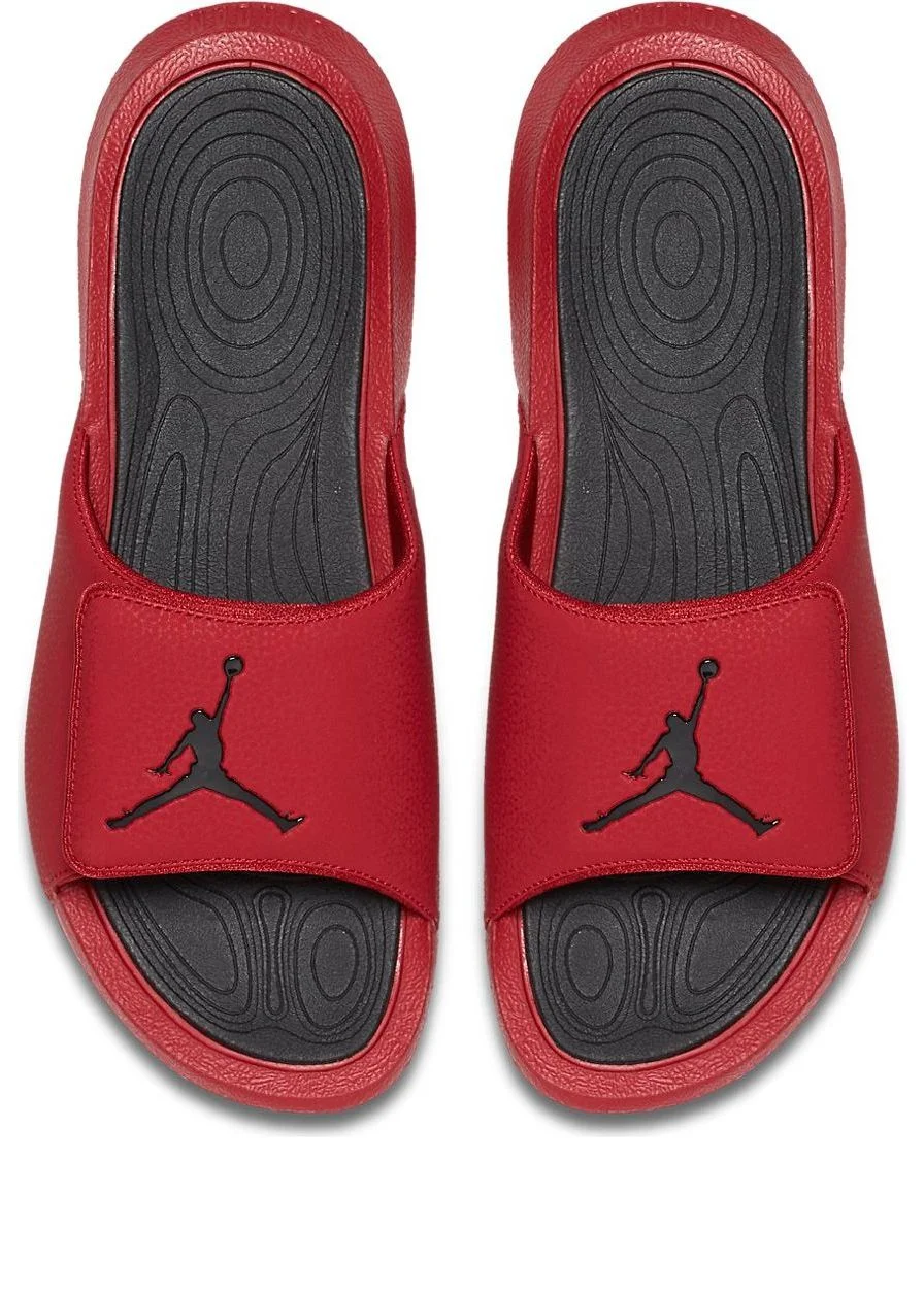 Air Jordan Hydro 6 Slide 'Gym Red Black' 881473-600 - 1