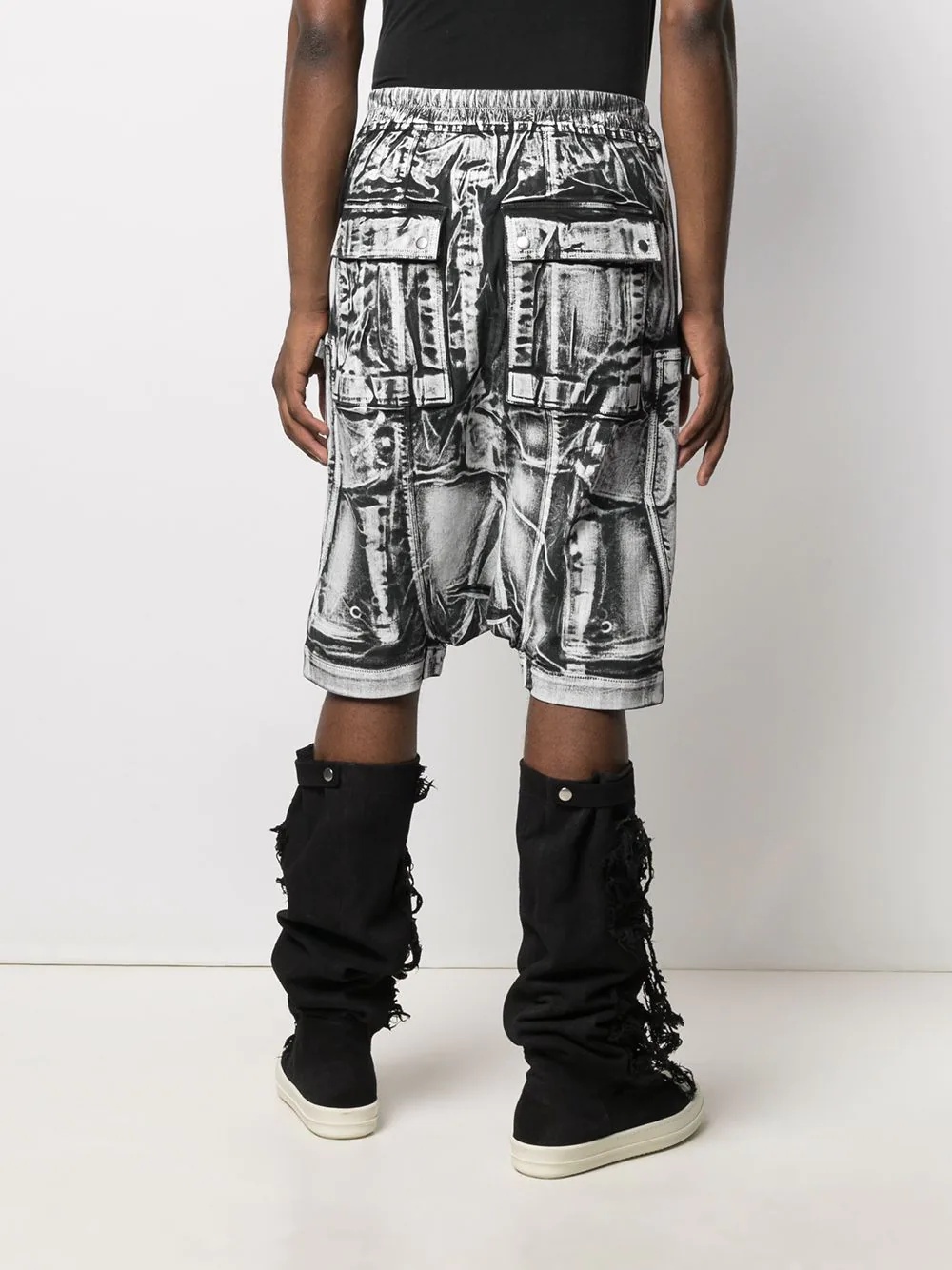 Bauhaus printed shorts - 4