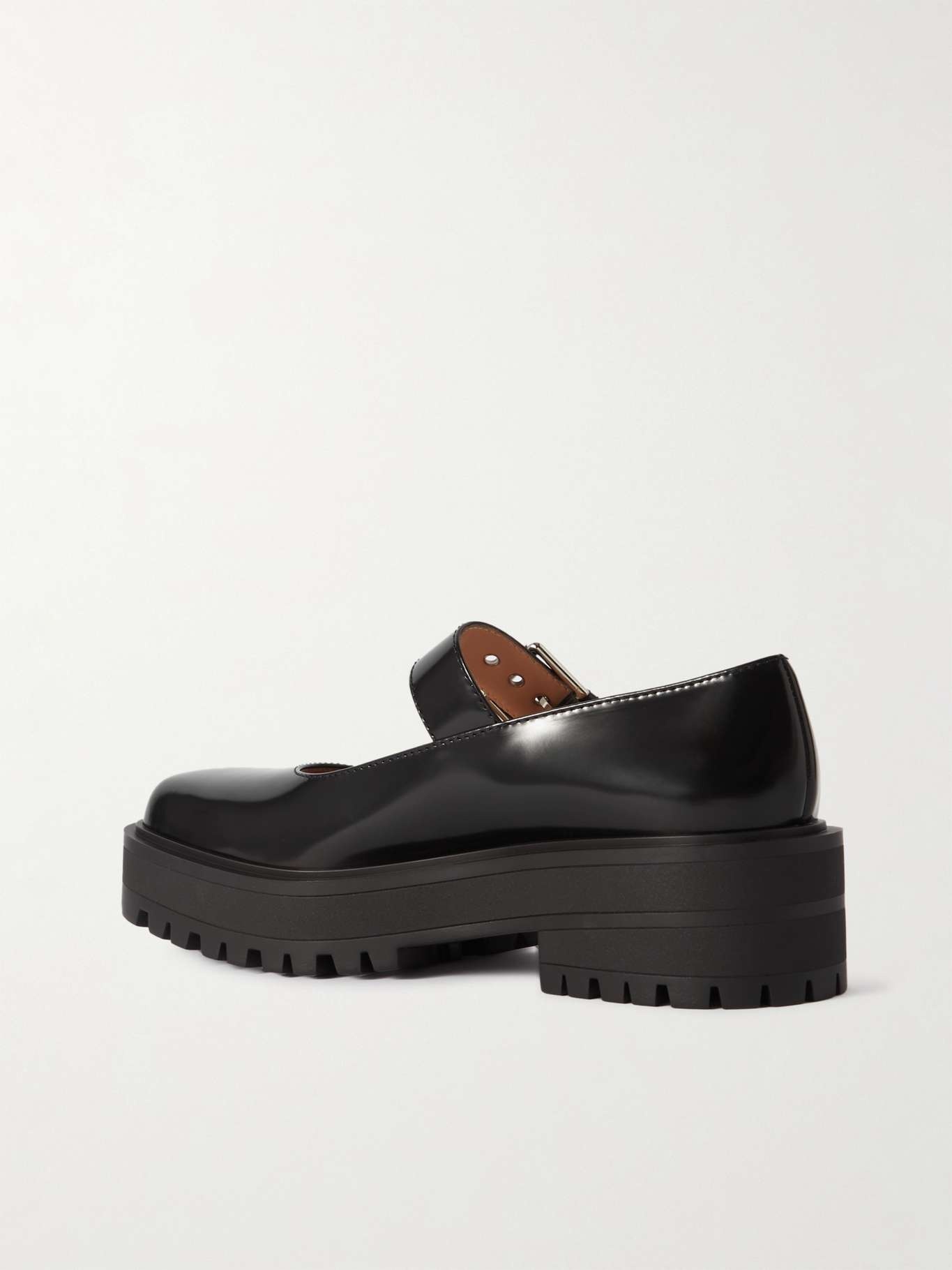 Leather Mary Jane ballet flats - 3