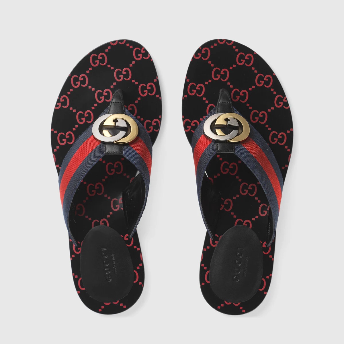GG thong Web sandal - 3