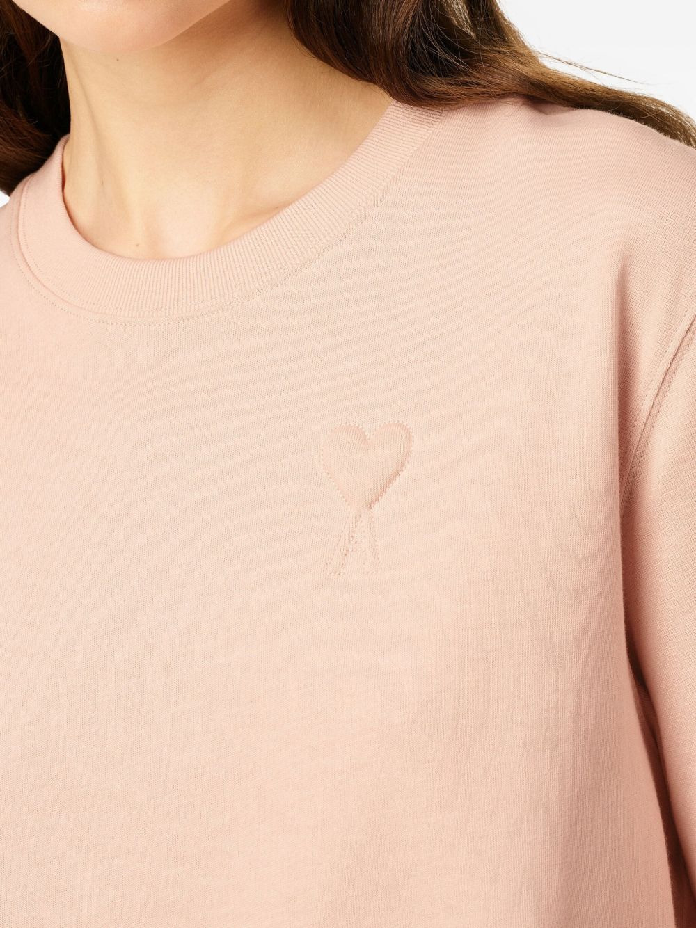 Ami De Coeur-motif cotton T-shirt - 5